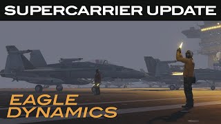 DCS Supercarrier Deck Crew Update COMING SOON [upl. by Ettennil]