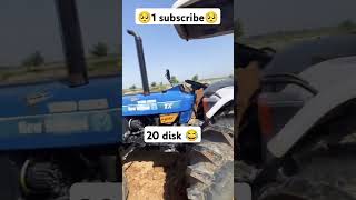 newholland3630 turbosuper 20disk farmer doabawala jattlife viral shorts disktesting 3high [upl. by Leonid]