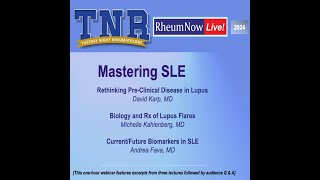 Tuesday Night Rheumatology Mastering SLE [upl. by Ennirroc]