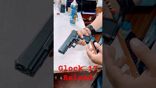 Glock 17 reload Umarex 177 Replica Reloading the CO2 cylinder with safety and silicon oil reload [upl. by Nywra]