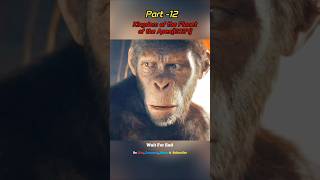 Kingdom of the Planet of the Apes2024 P12 Explained In Short  movie shorts [upl. by Ardme]