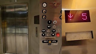 ThyssenKrupp Signa 4 Elevator At Estiatorio Milos Hudson Yards Mall New York NY [upl. by Litha]