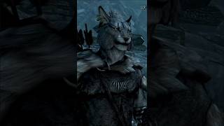 Skyrim Combat Npc🤯 elderscrolls game khajiit skyrim [upl. by Ianahs]