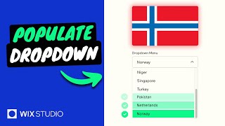 How To Populate Dropdown On Wix Studio [upl. by Pacificia]