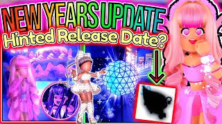 NEW YEARS 2024 UPDATE RELEASE DATE POSSIBLY HINTED EVERYTHING SO FAR ROBLOX Royale High Theories [upl. by Aneeuq]