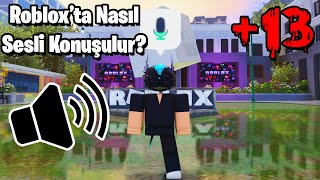 Robloxta Nasıl Sesli Konuşulur  Komik Anlar [upl. by Lian]