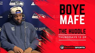 Seahawks LB Boye Mafe shares the biggest thing hes learned from Coach Macdonald [upl. by Ehrsam]