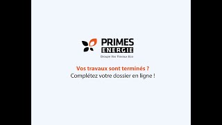 PrimesEnergiefr  Remplissez votre dossier de prime énergie en ligne [upl. by Odin12]