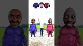 Red vs purple fatty dog amp cute brothers correct head matching game  new video shorts youtubesh 😁 [upl. by Bittner]