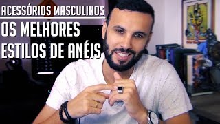 ANEL PARA HOMENS  QUAL ESCOLHER COMO USAR ACESSÓRIOS MASCULINOS [upl. by Ihteerp540]