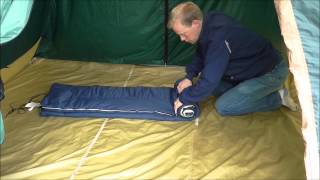 How To Tightly Roll Up A Sleeping Bag [upl. by Adnamma249]