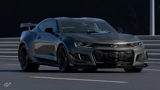 Chevrolet Camaro ZL1 1LE Package 18  All Cars  Gran Turismo 7 [upl. by Enerehs818]