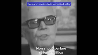 quotIl fascismo va combattuto semprequot  Sandro Pertini [upl. by Nasus]