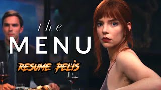 CHEF👨🏻‍🍳 QUIERE MATAR A SUS COMENSALES 🧐🍷  Resumen The Menu 2022 EL Menú Resume Pelis [upl. by Esidnak314]