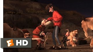 Arthur Christmas 610 Movie CLIP  ManEating Lions 2011 HD [upl. by Hegarty126]