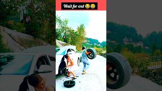 car ka tyre Aisa Chori karna chahie😂😂shorts shorst comedy funny trend india car chori [upl. by Allwein73]