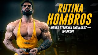 SHOULDERS Workout  Entrenamiento de HOMBROS  UNDERCONSTRUCTION series 3 [upl. by Taryn]