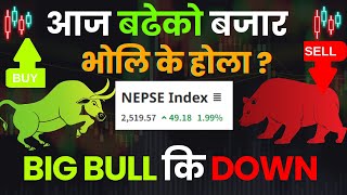 आज बढेको बजार भोलि के होला   Share Market Nepal  Nepse Technical Analysis Today [upl. by Nahs]