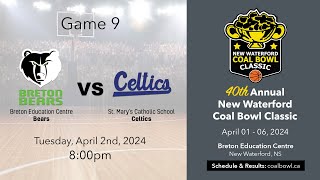 Coal Bowl 2024 Game 9  Breton Education Centre vs St Marys Catholic School [upl. by Dry79]