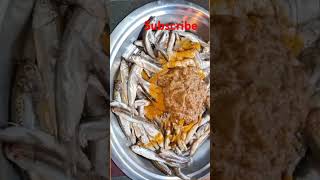 Small fish banane Ka Tarika  fish fry recipe shorts recipe [upl. by Bourn]