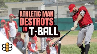 Man Identifying As 6YearOld Breaks All Records In TBall League [upl. by Maddi]