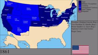 The History of the United States of America Every Year [upl. by Ymaral570]