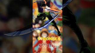 Top 5 Strongest Swords Wielded by Zoro 🗡️🔥 [upl. by Solegnave]