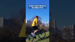 🚵‍♀️ Active Track feature in DJI Mini 4 Pro dji djiglobal djimini4pro nature drone 4k [upl. by Arriaet]