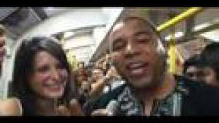 London Underground Madness  Alcohol Ban Protest quotThis is How we do itquot [upl. by Trebor]