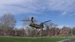 Chinook Landing at Millersville University 2015 [upl. by Divod]