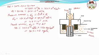 Homogenization of Milk amp Temperature Change GATE 2013 Q32 [upl. by Merci555]