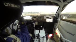 Julian Godfrey crash in car Lydden Hill 2016 [upl. by Nhguaval]