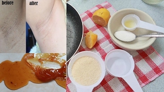 How to Make COLD WAX NO Strip  Hair Wax Remover at home [upl. by Gnni]