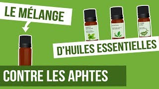 DIY APHTES  Fabriquer son remède naturel aux huiles essentielles [upl. by Klute]