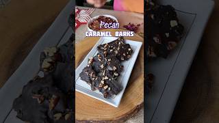 Pecan Caramel Barks  PERFECT for Diwali Hosting amp Gifting 😍 Chocolate Brittle [upl. by Heriberto]