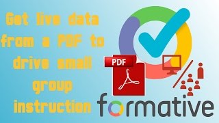 Interactive PDFs w Formative to drive small group instruction [upl. by Melak]