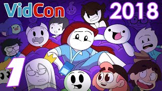 ANIMATION INVASION VidCon 2018 Recap PART 1 [upl. by Hesper]