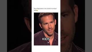 Ryan Reynolds being the worlds funniest dad shorts celebrity funny memes fyp [upl. by Gae]