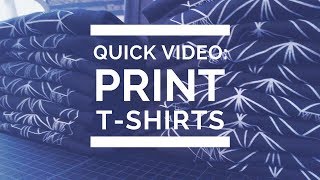 Screen Printing TShirts  Quick and Easy [upl. by Libove]