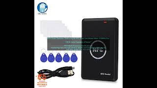 1005005935569363 RFID Copier Duplicator 125KHz Key fob NFC Smart Card Reader Writer 13 [upl. by Opportina408]