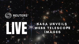 LIVE NASA unveils James Webb space telescopes fullcolor images [upl. by Joacima132]