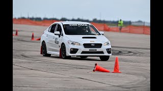 Texas Spokes Autocross  November 2024  DStreet WRX [upl. by Nonnahs80]