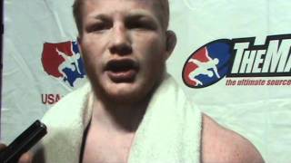 Interview with Chance Marsteller PA Cadet Nationals 152 freestyle champion [upl. by Lazes]