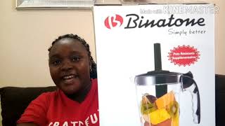 UNBOXING MY NEW BINATONE BLENDER [upl. by Columba]