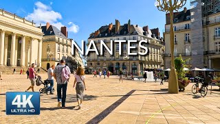 4K🌤️Unveiling The Beauty of Nantes in Mesmerizing 4K  HDR 60fps [upl. by Boone]