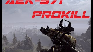 Contract Wars  AEK971 Full ProKill [upl. by Hugon]