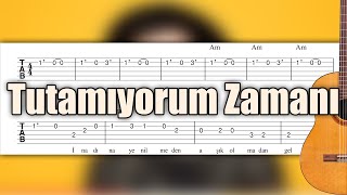 Kenan Doğulu  Tutamıyorum Zamanı  Gitar Tab [upl. by Donelle]