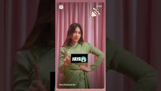 Sabeena farooq dance video😱 Tere bin drama actor Haya dance💥 sabeenafarooq shorts [upl. by Mauricio]