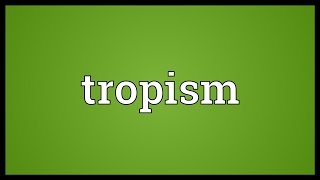 Tropism Meaning [upl. by Eynobe]