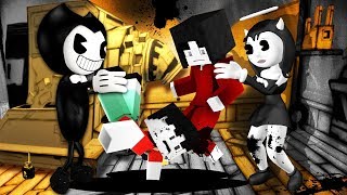 Minecraft  Bendy and the Ink Machine  ALICE KIDNAPS ME [upl. by Cyd569]